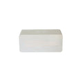 White Wood Wireless Phone Charger/Digital Clock
