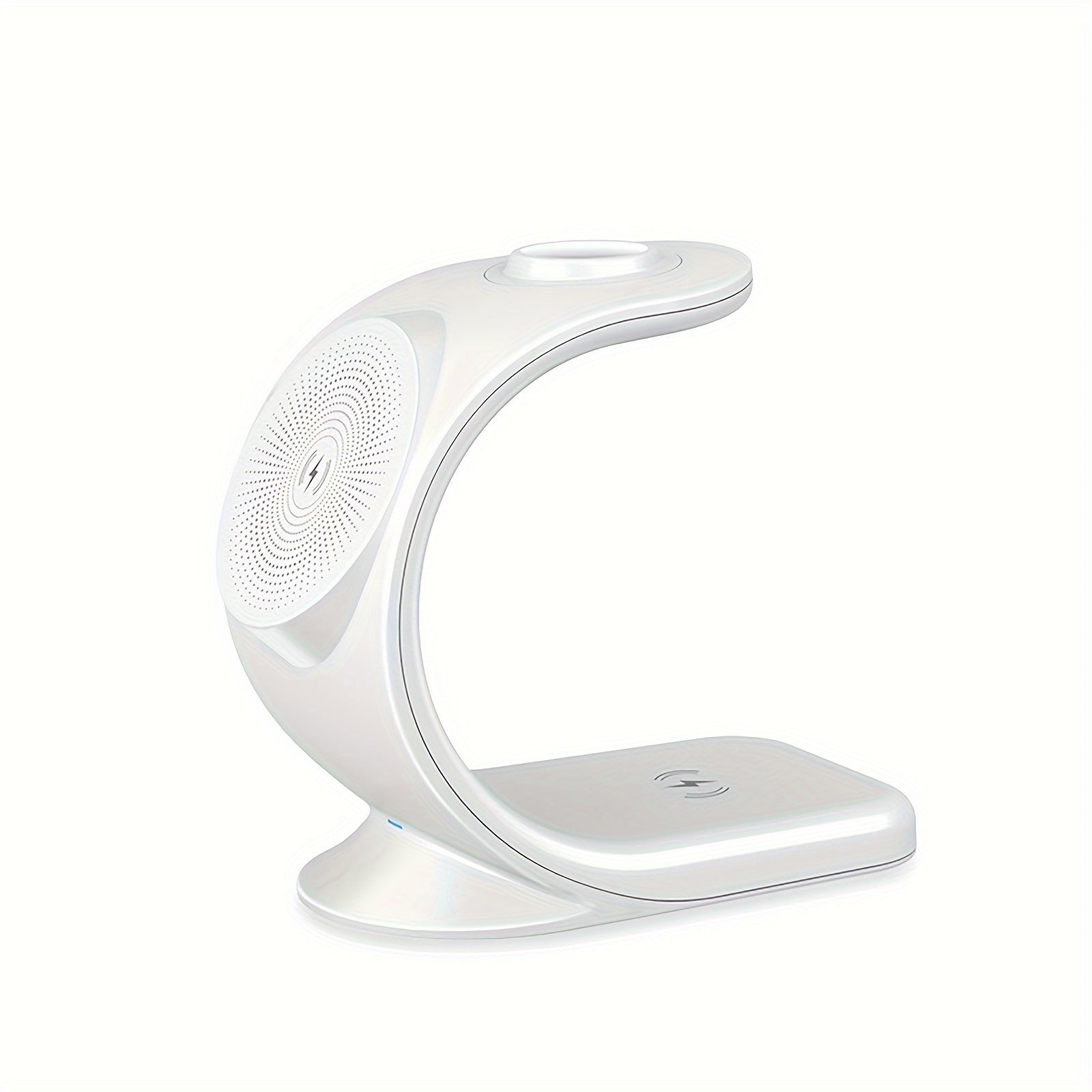 Triple Mode Magnetic Wireless Charger Stand - Wireless Chargers - 3-in-1 Fast Charging Solution for iPhone 16, 15, 14, 13, 12 Pro Max/Pro/Mini/Plus, iWatch SE/8/7/6/5/4/3/2, and AirPods with Compact Design and Safe Charging
