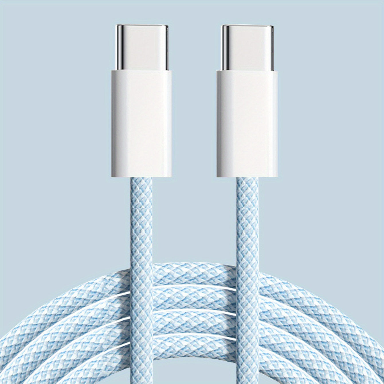 [Fast USB C Charger] USB C to USB C 60W Fast Charger Cable for iPhone 15/Samsung Galaxy S22/S21/S20 Ultra, Type C to Type C Charging Cord Compatible with iPhone 15/15 Pro/15 Pro Max/15 Plus/iPad Pro/Air5/MacBook