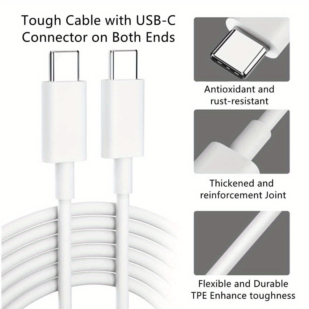 20W USB C Fast Charger PD USB C To C Cable Type C Adapter For Samsung, IPad Pro