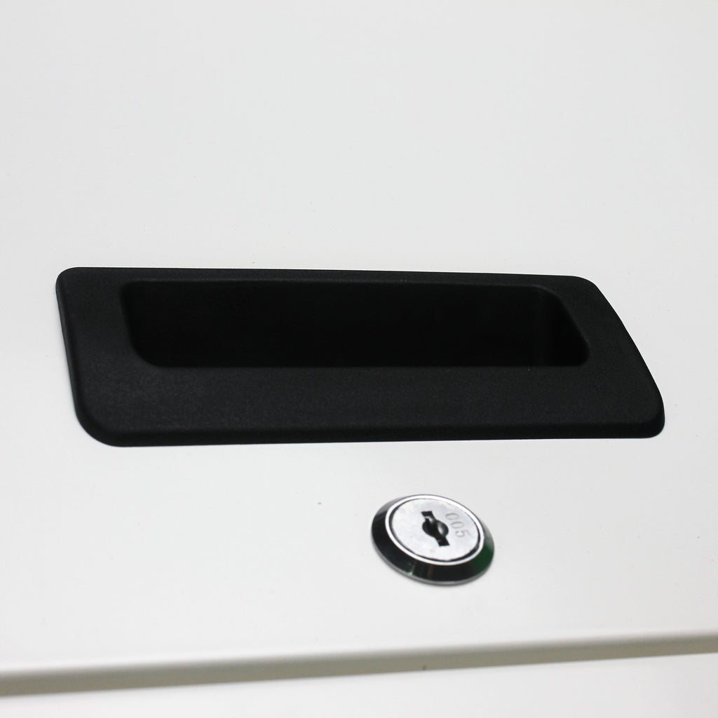16 Bay Charging Cabinet for Laptop Chromebook Locking Charging Station-WHITE