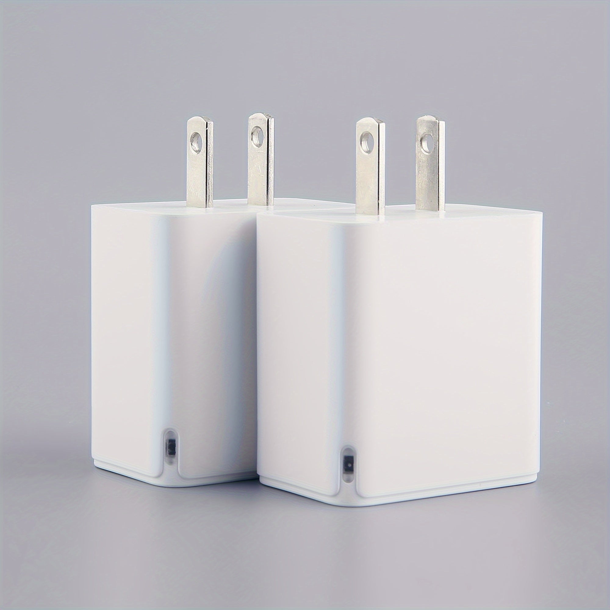 1pc/2pcs Fast Charger Total 20W Dual-port PD Adapter Wall USB Type C Port Plug Fast Charging Is Suitable For IPhone/Samsung/Android Mobile Phone Tablet And Other Charging Heads With Working Indicators