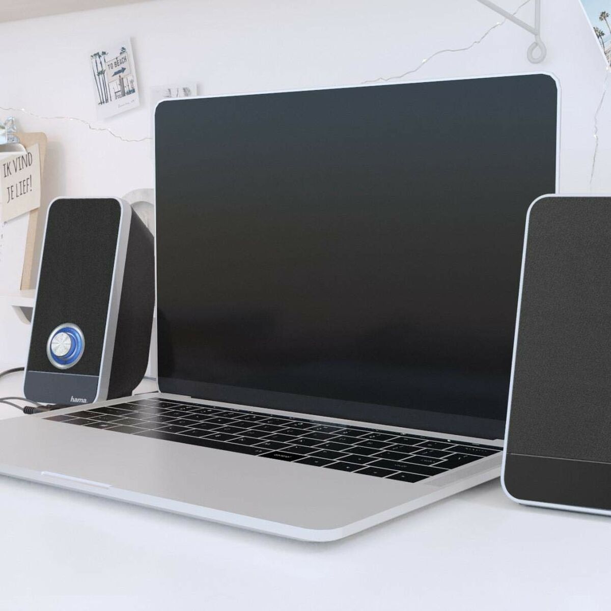 PC Speakers Hama 00173133 Black 6 W 4 W