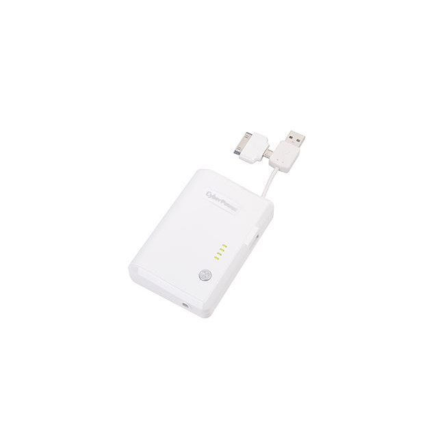 Cyber Power CPBC5200TWI Power Bank 5200mAh fehér (CPBC5200TWI)