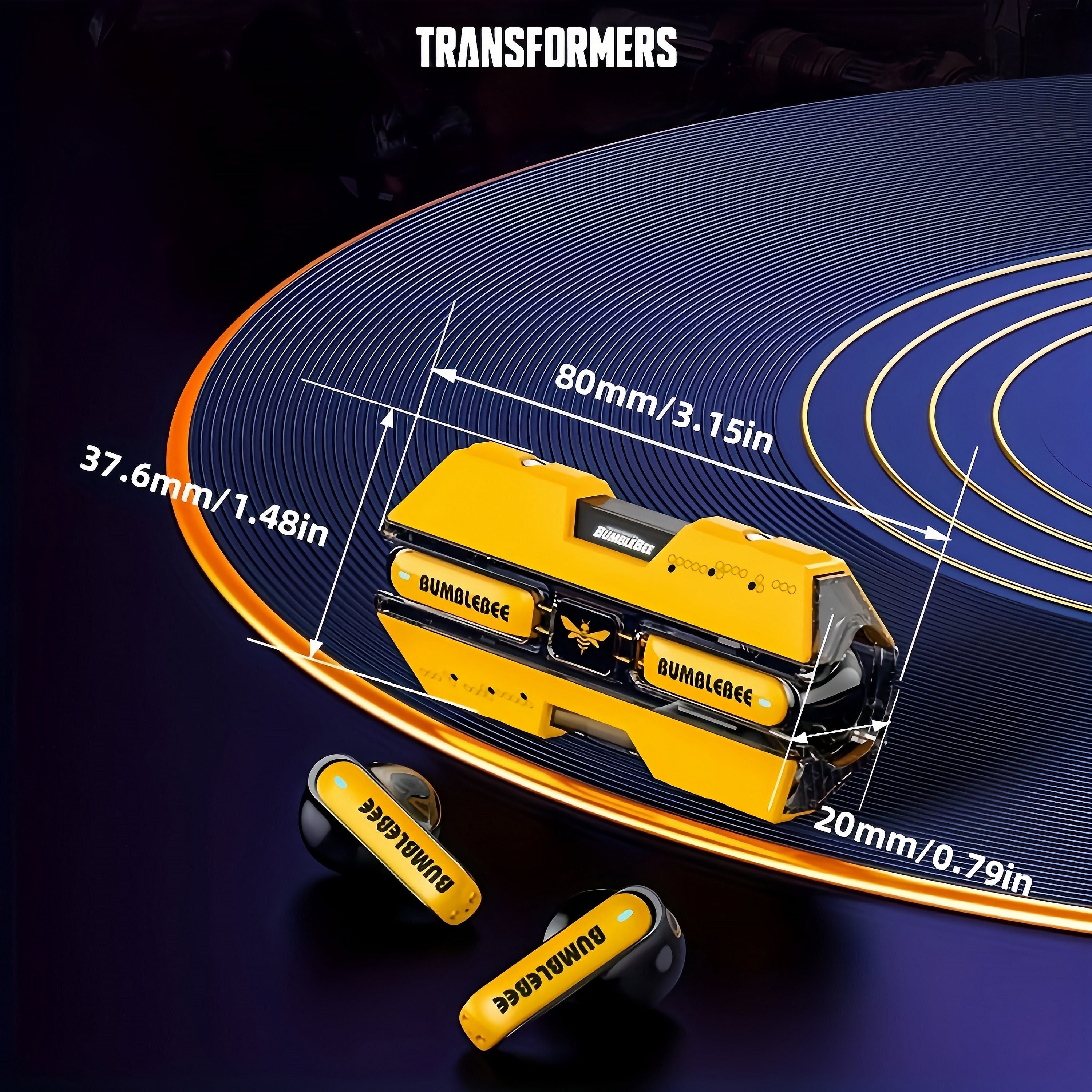 Transformers TF-T01 Wireless In-Ear Earphones Bluetooth headphones Noise Cancelling Headphones