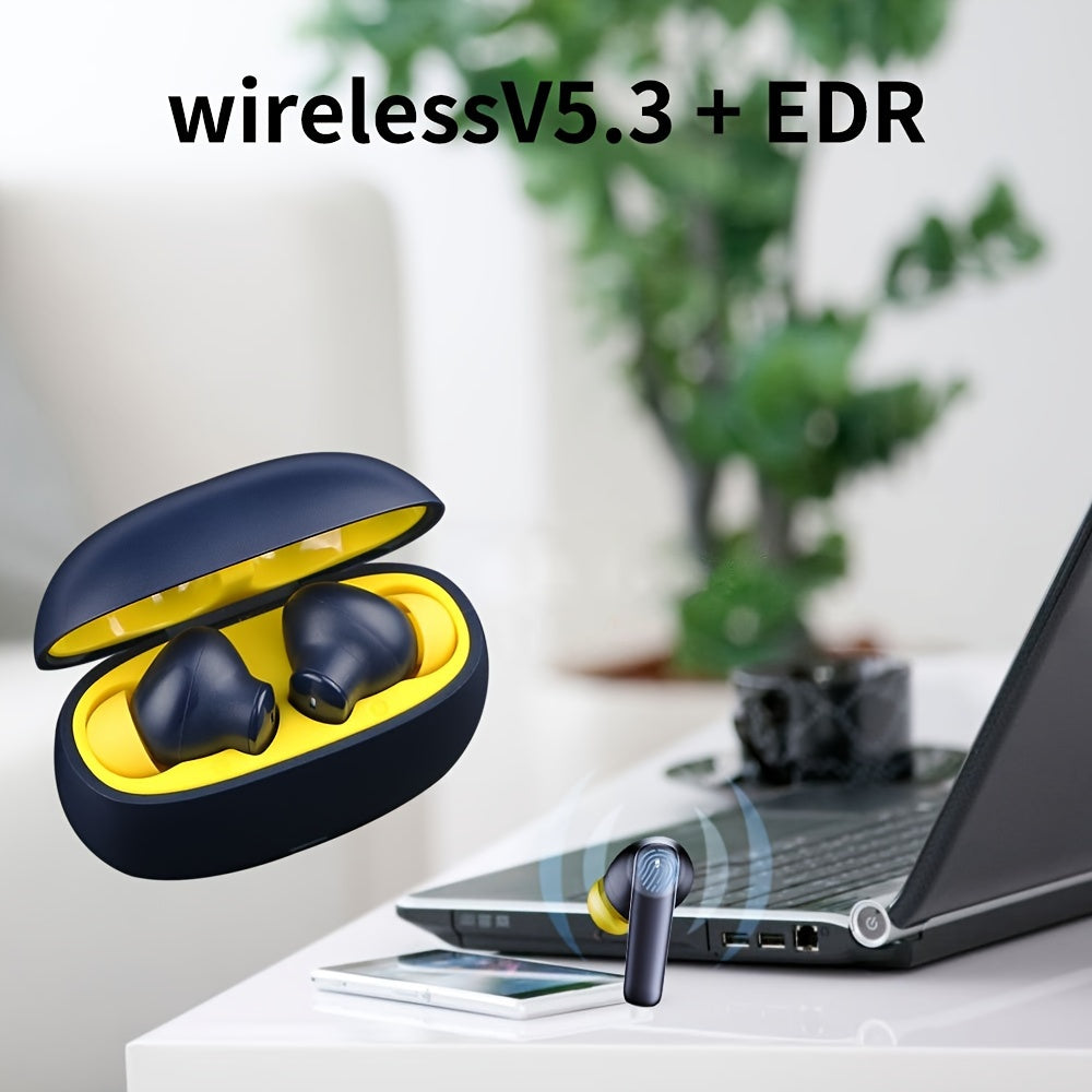 Wireless Earbuds Active Noise Cancelling Earphones, Wireless 5.2 With Microphone Charging Case, 30 Hours Playback Time, In Ear High Fidelity Stereo Earphones Suitable For IPhone Airpod Pro/Android