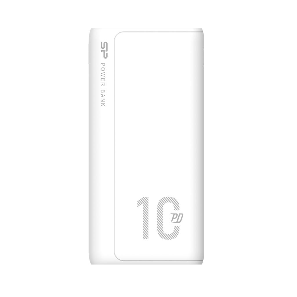 Silicon Power QP15 Power Bank 10000mAh fehér (SP10KMAPBKQP150W) (SP10KMAPBKQP150W)