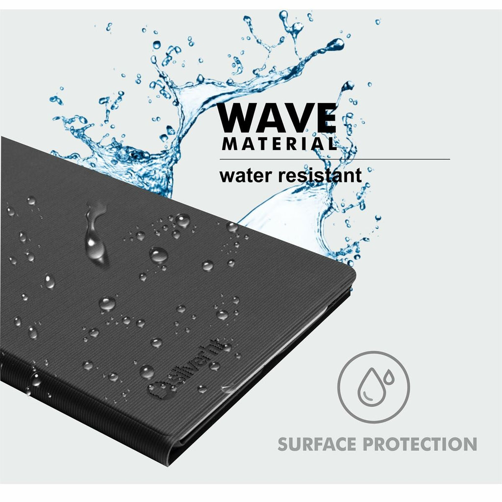 Tablet cover Silver Electronics 112004440199 Black