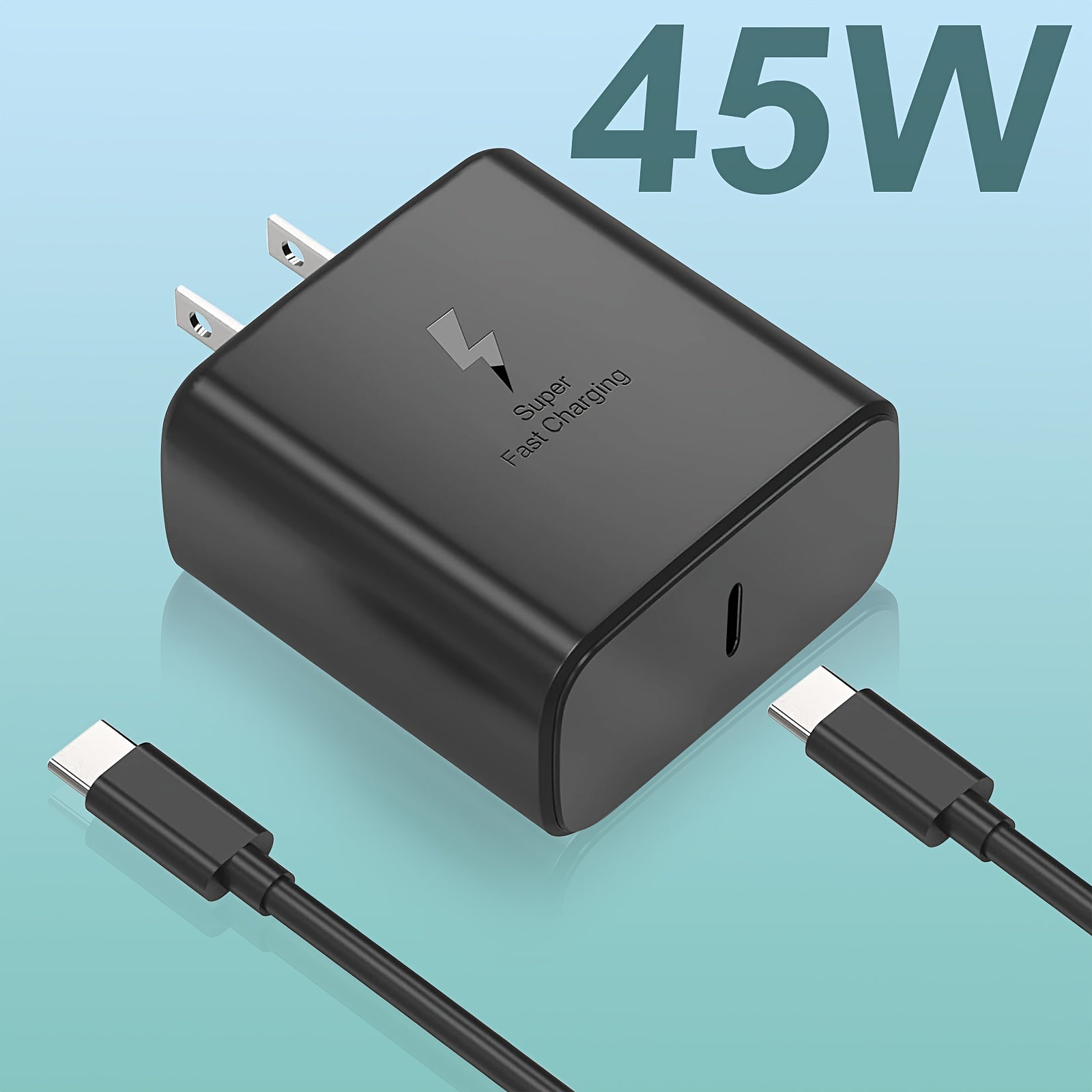 For Samsung Charger USB-C Super Fast Charger with 4FT Type C Charging Cable Cord Charger for Samsung Galaxy S23 Ultra/S23/S23+/S22/S22 Ultra/S22+/S21, Z Fold 5/Z Fild 5, Galaxy Tab S8/S8+/S7/S7+,