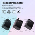 Fast charging mobile phone charging head dual PD Type-C mobile phone charger