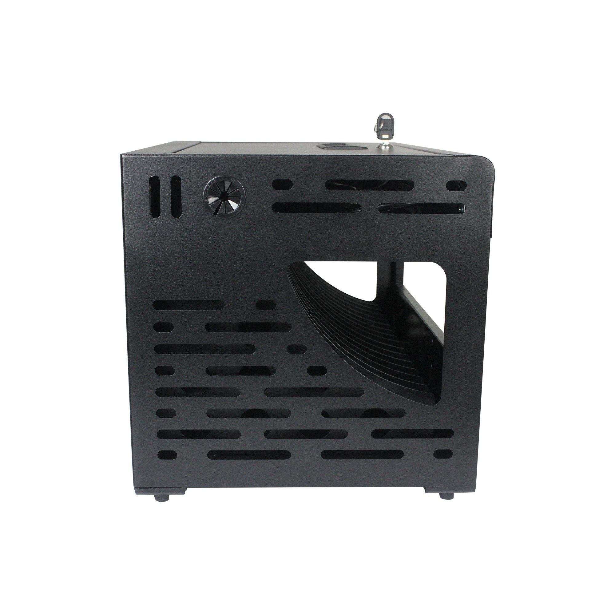 16 Bay Charging Cabinet for Laptop Chromebook Locking Charging Station-BLACK