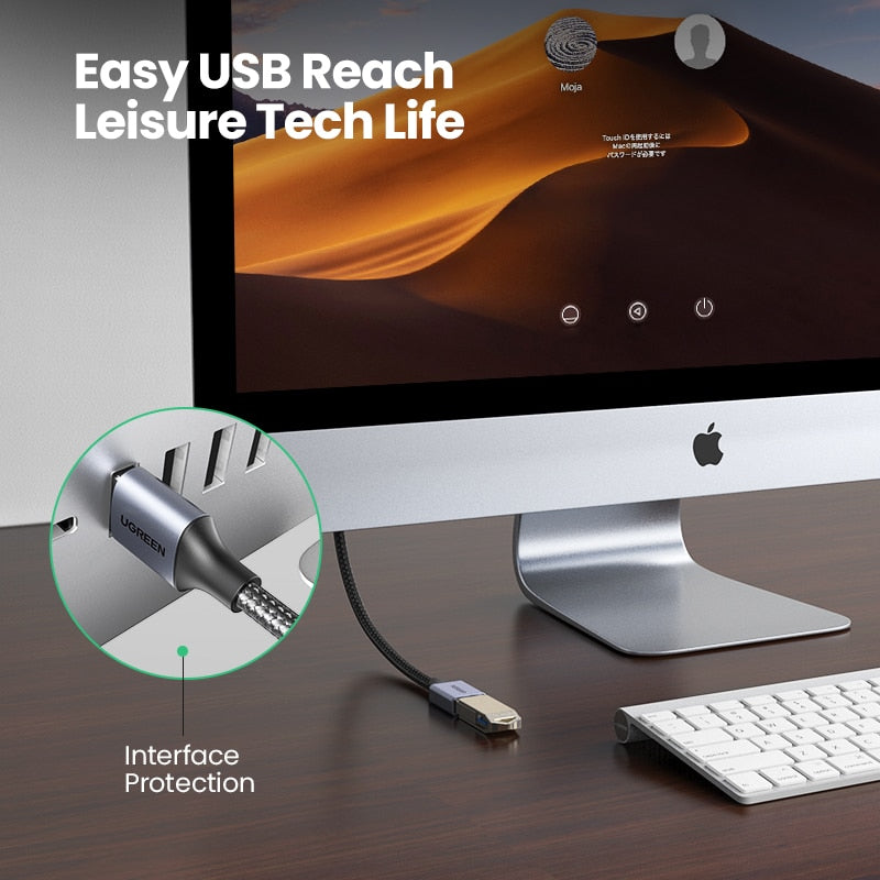UGREEN USB Extension Cable USB 3.0 Extender Cord Type A  Male to Female Data Transfer Lead for Playstation Flash Drive USB 2.0