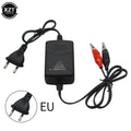 EU US Plug Universal Smart Battery Charger 12V 1300mA Rechargeable Sealed Lead Battery Charger For Car Truck Motorcycle