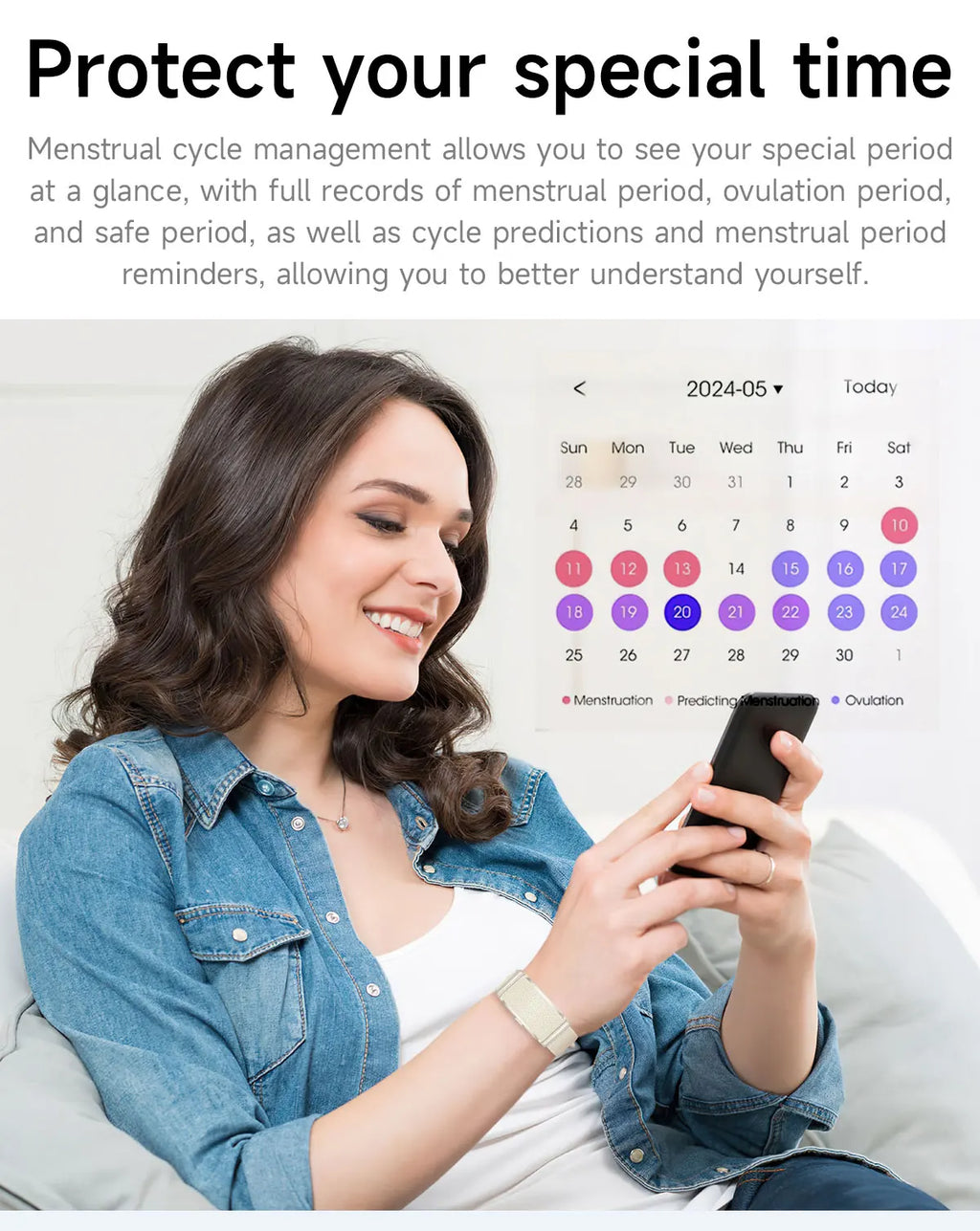 2026 Smart Wristband Wearable Fitness Multi-Sport All-Day Automatic Continuous Monitoring Health Data Improve Sleep Smartwatch