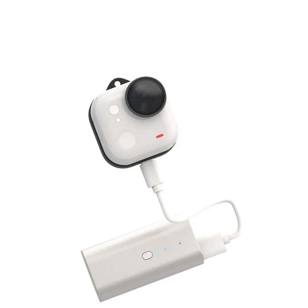 Wireless Magnetic Charging Dock for Insta360 Go Ultra Wireless Charger Base with Lanyard For Insta360 Go Ultra Charging Station