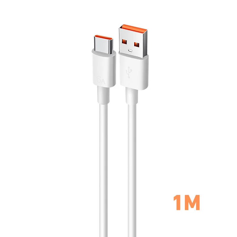 120W Ultra Fast Charger QC 5.0 EU Plug 6A Type C Cable 67W 55W 33W Rapid Charging Adapter For iPhone Huawei 2025