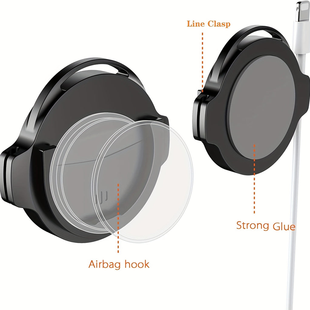 1pc The Perfect Car Mount for Your Phone: 360° Rotation & Flat Stand for Socket Mount Users(Special Design for pop-socket users)