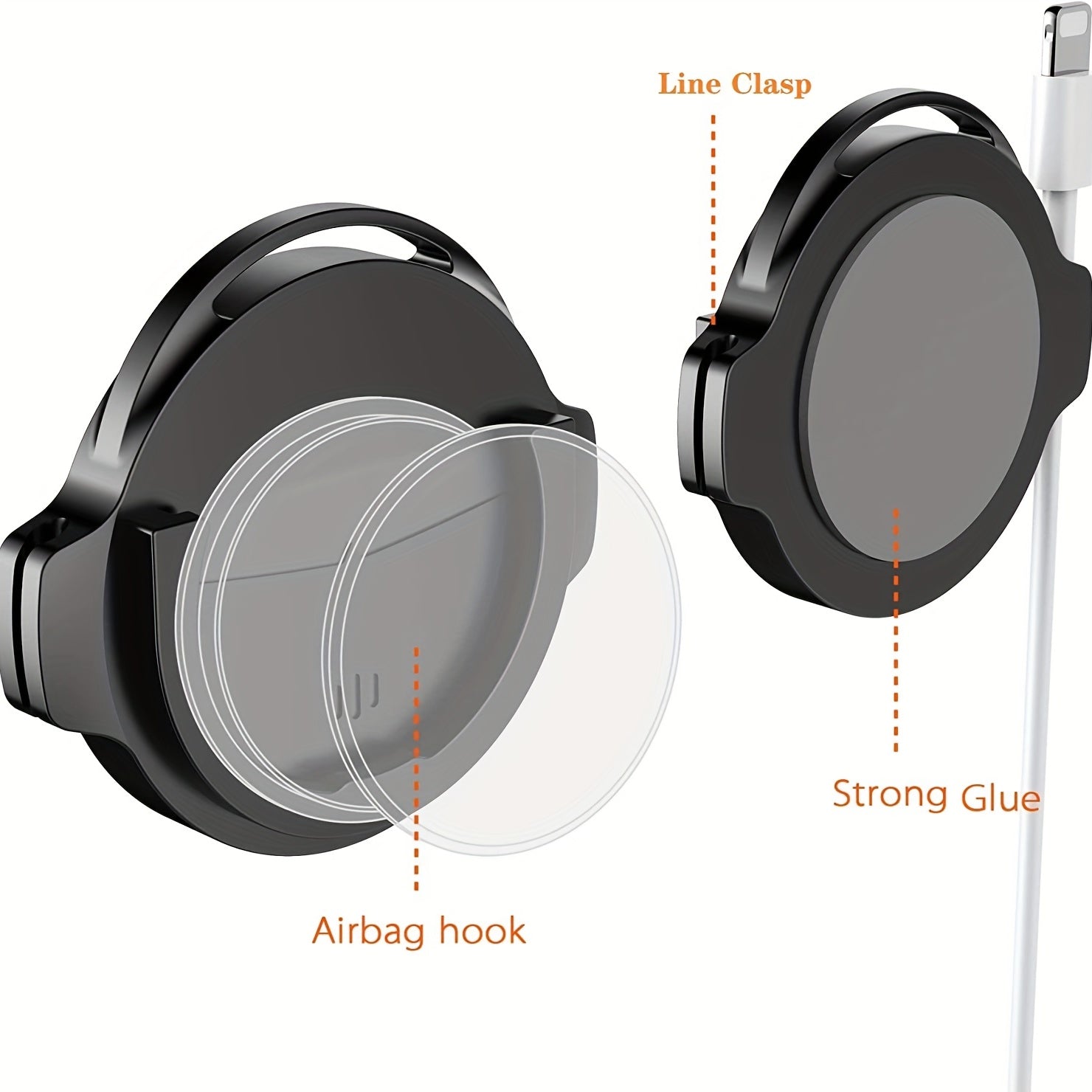 1pc The Perfect Car Mount for Your Phone: 360° Rotation & Flat Stand for Socket Mount Users(Special Design for pop-socket users)