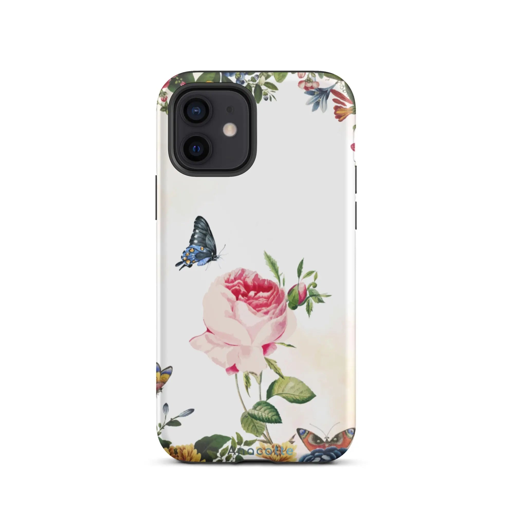 Anacotte Stunning Flower and Butterfly iPhone case