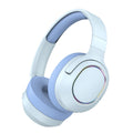 NNEDSZ Blue P2963 Wireless Bluetooth Headphones with LED Light, Hi-Fi Sound, and Sport Design