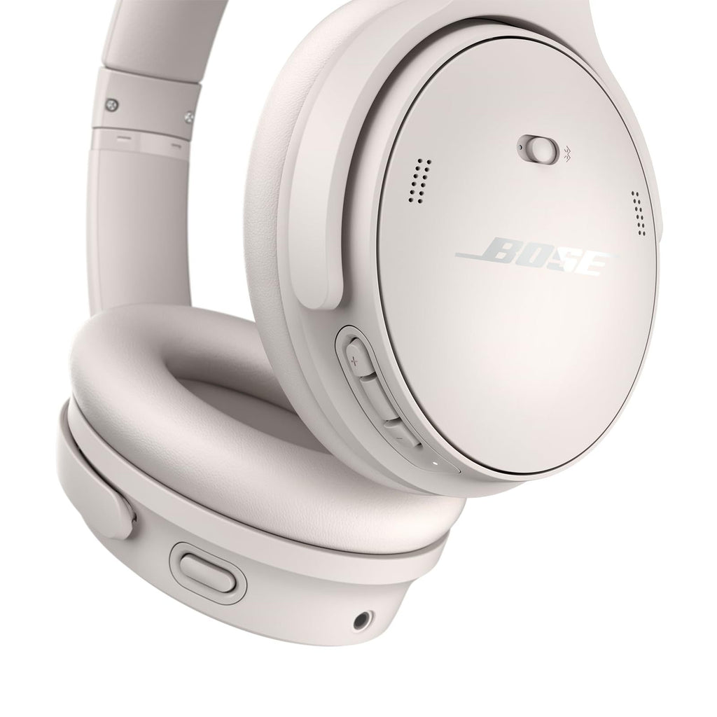 Bose QuietComfort Bluetooth Headphones, Wireless Headphones with Active Over Ear Noise Cancelling and Mic, Deep Bass, Up to 24 Hours of Playtime - Best for Christmas, Perfect Birthday Gift for Women and Men
