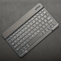 Suitable For Ipad, Ipad Pro, Ipad Mini, Ipad Air, Rechargeable Ultra-Thin Wireless Keyboard For Apple, Iphone, Samsung Tablet Smartphone IOS Android Windows, Portable Mini Wireless 10 Inch Keyboard