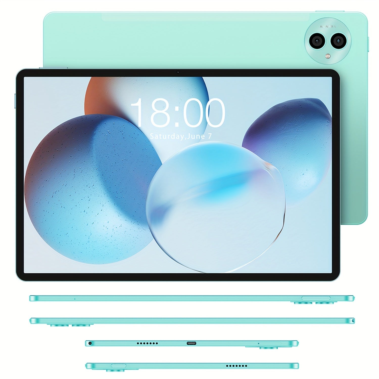 TECLAST P50S 2-in-1pc, 11" TDDI Display, Unisoc T606 Octa-Core, 4GB RAM, 128GB UFS, Android 14, Metal Unibody, Type-C, 13MP+5MP Cameras, 8000mAh Battery, with Keyboard, Wireless Mouse, Case, Protective Film, Headphones for 2-