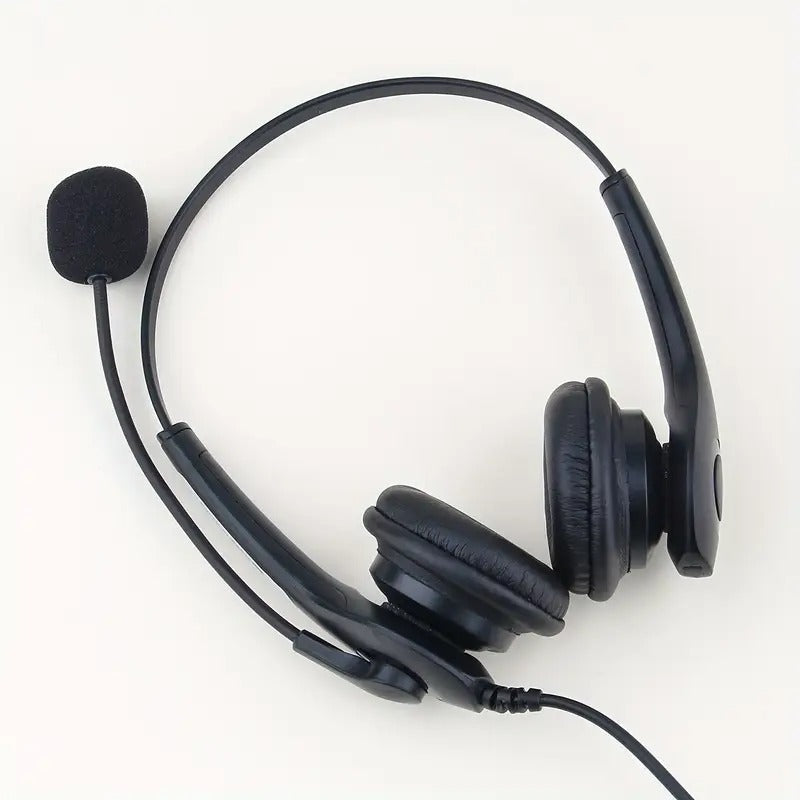NNETM Wired Headset with Dual Noise Cancelling Mic for PC & Gaming