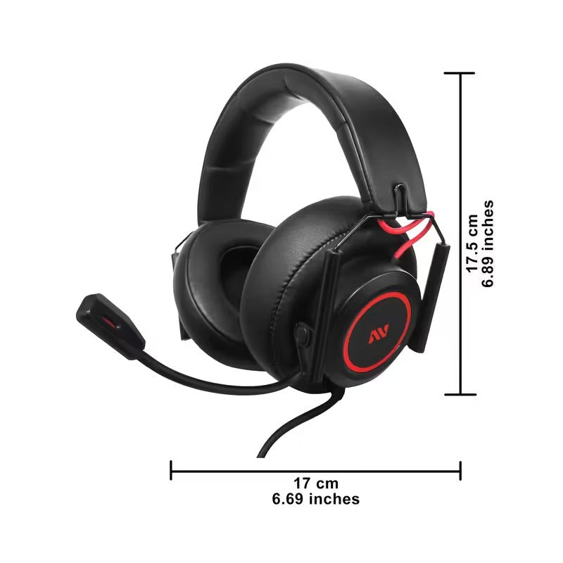 NNETM Gaming Headset with Mic Wired Over-Ear